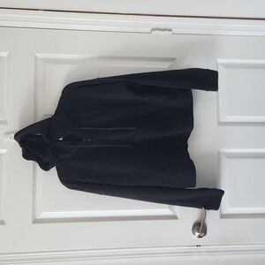 Old Navy Black Zip Up Hoodie/Jacket Large